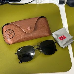 Ray-ban Hexagonal Flat Sunglasses